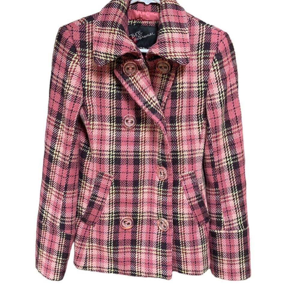 BKE Buckle Wool Blend Pea Coat in new condition Size M